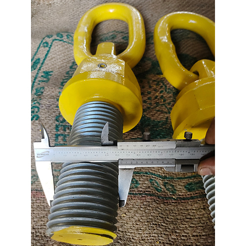 Swivel Eye Bolt - Color: Yellow