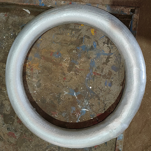 Alloys Round Ring - Color: Metallic Grey