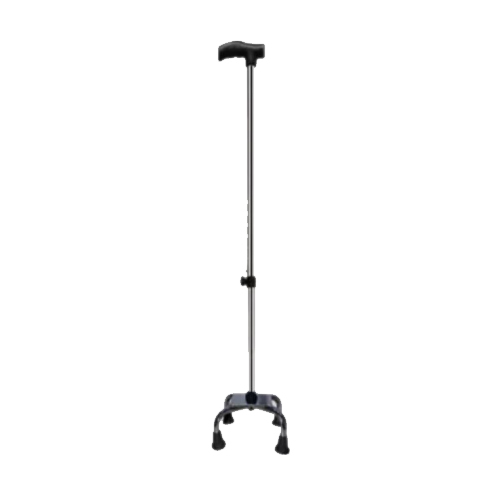 Wa-04 Walking Stick Quadri Pod - Material: Steel