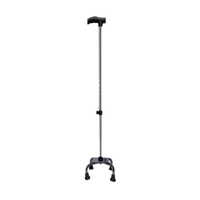 Wa-04 Walking Stick Quadri Pod - Steel, Standard Size, Adjustable Height, All Colors Available | Waterproof, Manual Use, New Condition