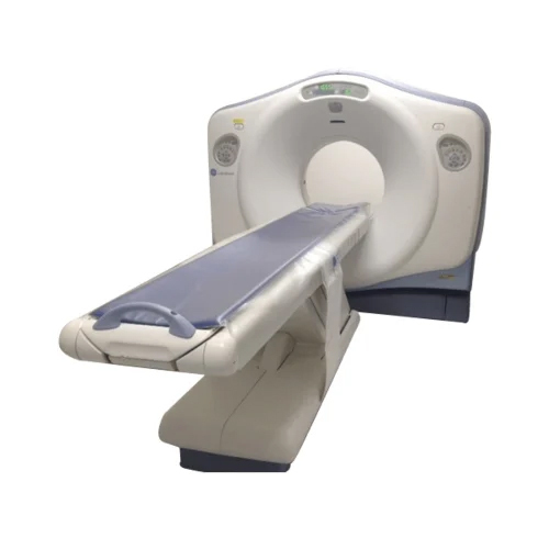 Ge Light Speed 16 Slice Refurbished Ct Scanner Machine - Color Code: White