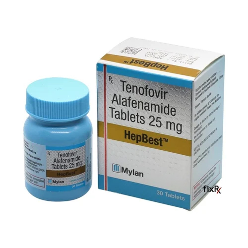 25mg Tenofovir Alafenamide Tablets - Solid Dosage Form , Essential Treatment for HIV and Chronic Hepatitis B Virus Infections