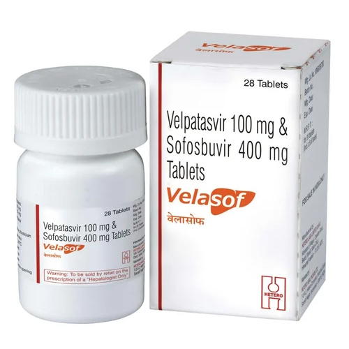 Velpatasvir 100mg And Sofosbuvir 400mgTablets