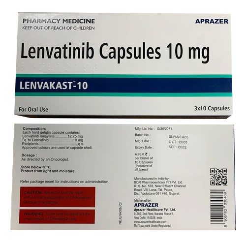 10Mg Lenvatinib Capsules - Dosage Form: Solid