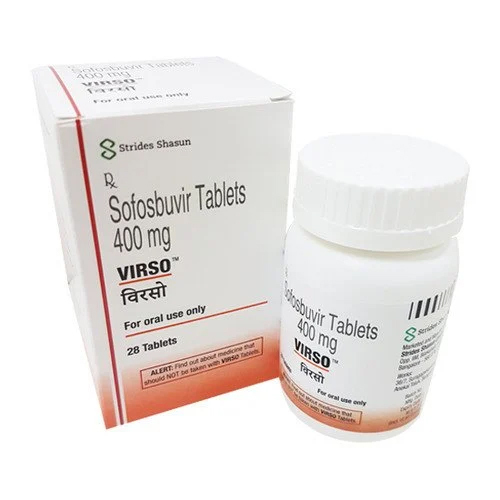 400Mg Sofosbuvir Tablets - Origin: India