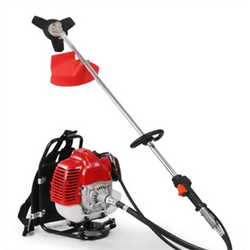 Honda 4 Stroke Brush Cutter with GX35 Engine 35 CC Brush Cutter Back Pack - Stainless Steel, Rigid Hardness, Polished Coating, Semi-Automatic Operation