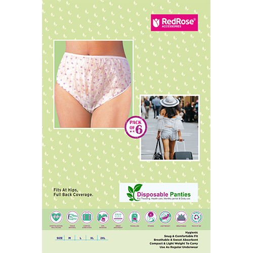 Full Back Coverage Disposable Panties