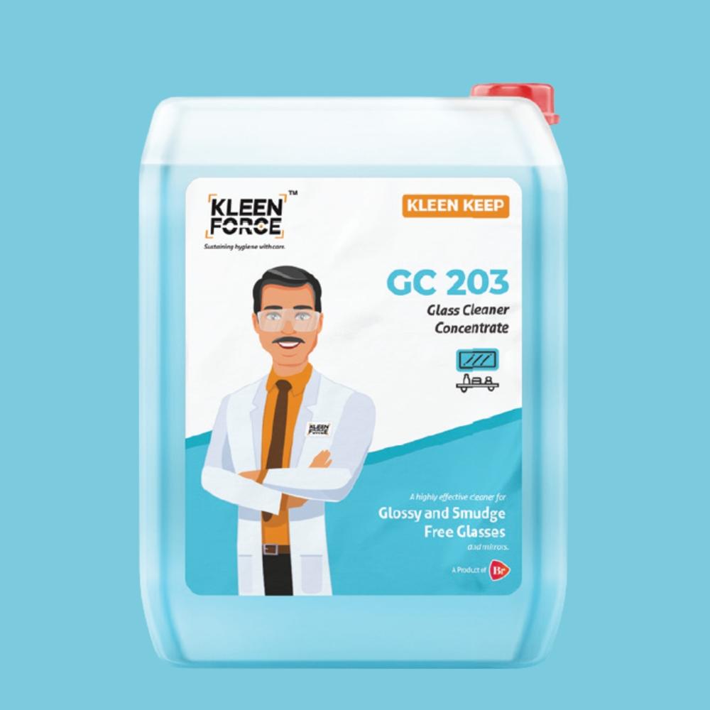 Kleen Force Kleen Keep Gc 203 Glass Cleaner Concetrate - Physical Form: Liquid