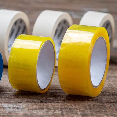 Plain Bopp Tape - Color: Yellow