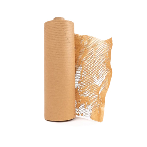 Brown Honeycomb Paper Wrap - Pulp Material: Wood Pulp