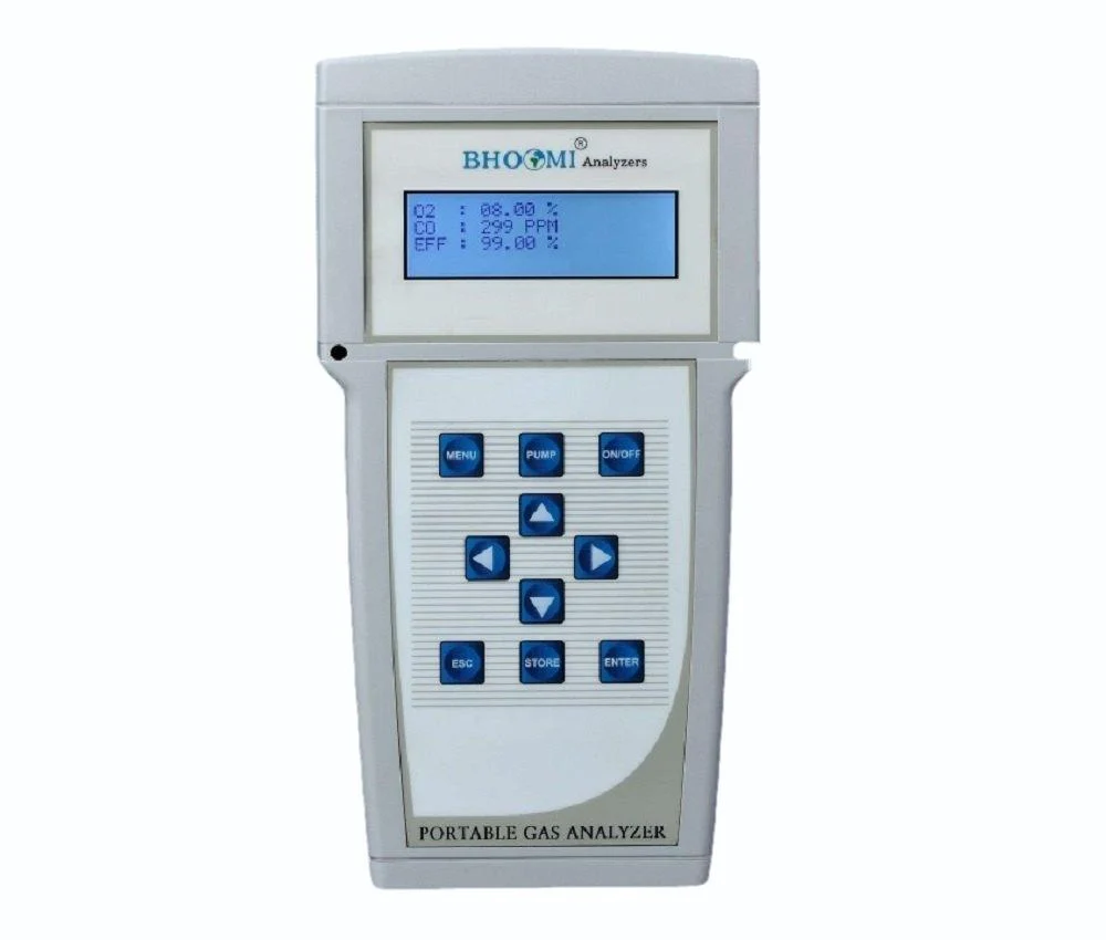 Portable Flue Gas Analyzer - Color: White