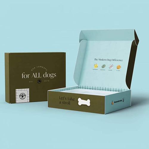 Printed Corrugated Boxes - Color: Multicolor