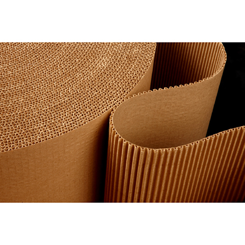 80gsm Corrugated Packaging Roll - Color: Brown