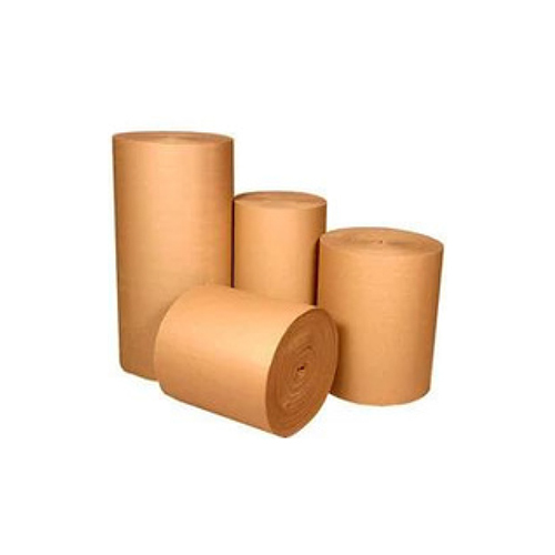 80gsm Corrugated Packaging Roll - Color: Brown