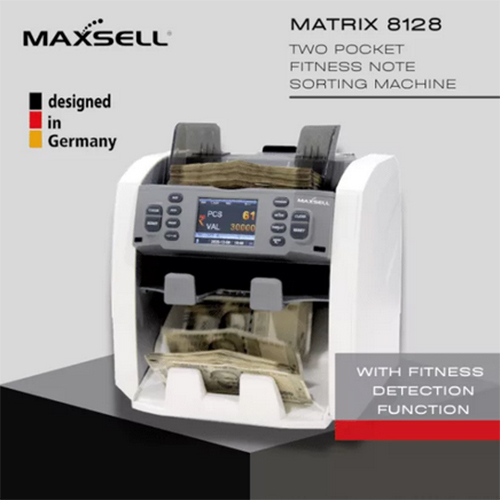 Matrix 8128 Note Sorting Machine - Feature: High Accuracy