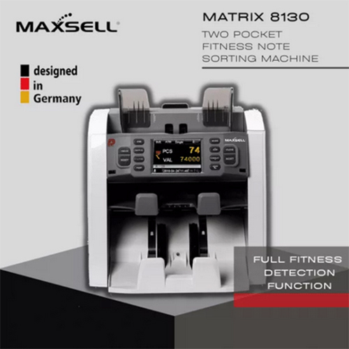 Matrix 8130 Note Sorting Machine - Feature: High Accuracy