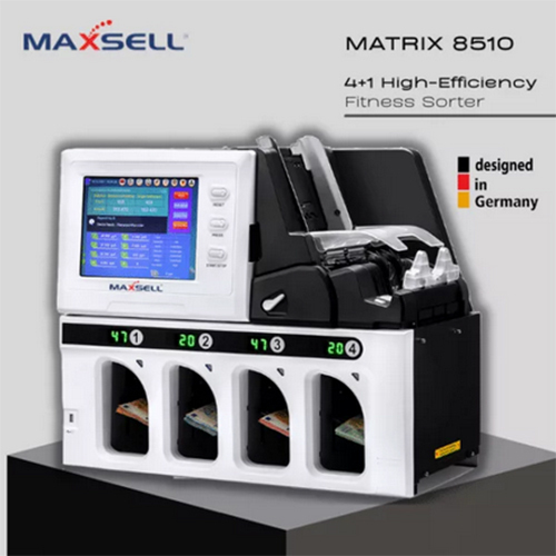 MATRIX 8510 नोट छांटने की मशीन