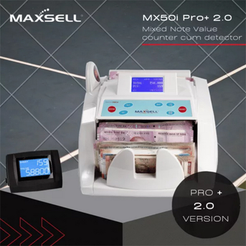 Mx50I Pro Plus Note Counting Machine - Feature: High Accuracy