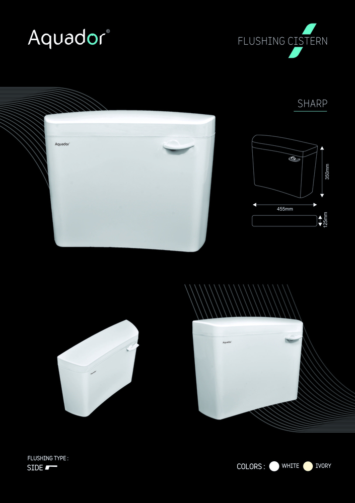 Sharp Flushing Cistern