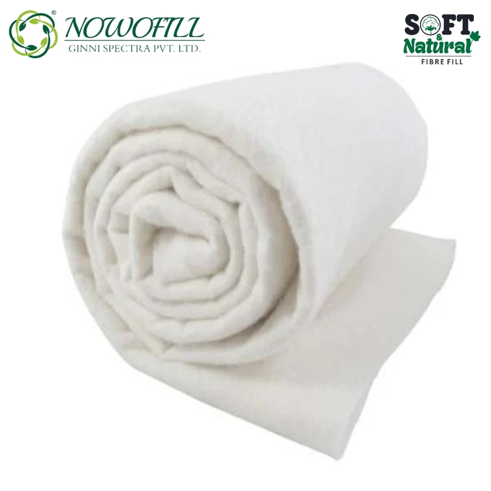 Anti-bacterial Polyester Microfiber Wadding - Color: White