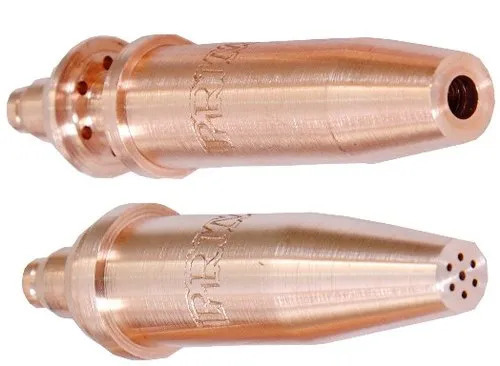 Gas Cutting Nozzels - Material: Copper