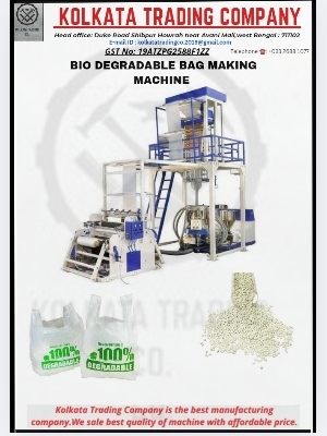 Bio Degradable Bag Making Machine