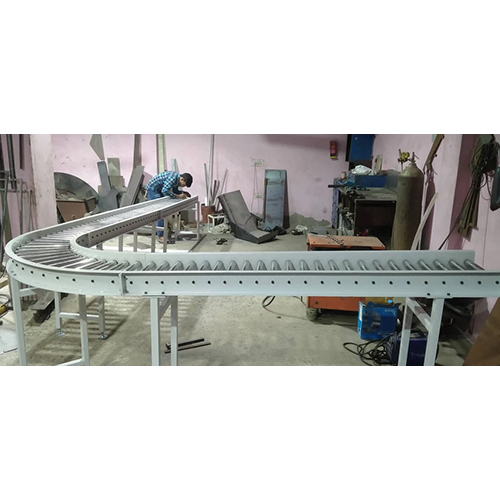 Roller Conveyor - Color: Silver