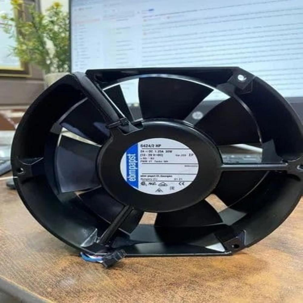 ebmpapst 6424/2HP DC 24V~1.25A 30W Air Cooling Fan Metal 172 * 150 * 50mm 4Wire