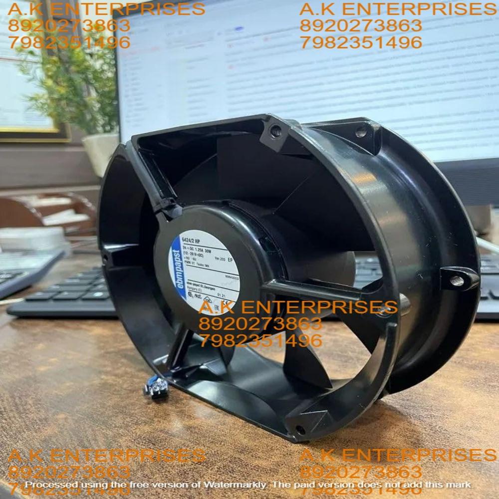 ebmpapst 6424/2HP DC 24V~1.25A 30W Air Cooling Fan Metal 172 * 150 * 50mm 4Wire