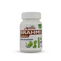 Brahmi Capsules - 30 Easy-to-swallow Herbal Capsules | Cognitive Function Support, Anxiety Reduction, Relaxation Aid