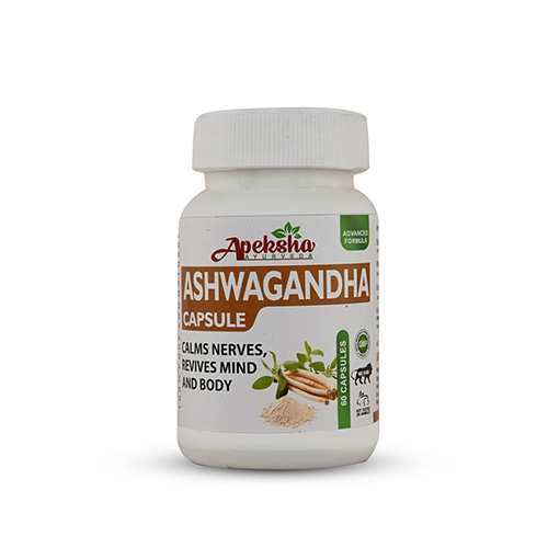 Ashwagandha Capsules - Age Group: For Adults