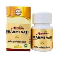 Brahmi Vati - Herbal Cognitive Support Capsules For Adults | 10 Capsules, Room Temperature Storage, Recommended Dosage 1-2 Daily