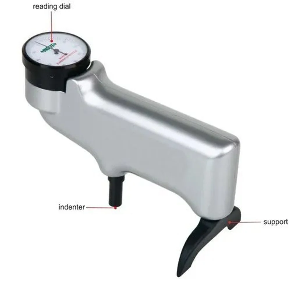 Barcol Hardness Tester - Color: Silver