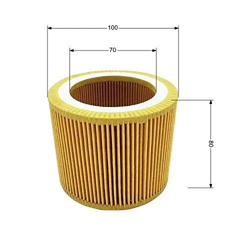 Screw Air Compressor Filters - Diameter: 6 Inch (In)