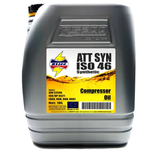 Screw Compressor Oil - Color: Pale Yellow