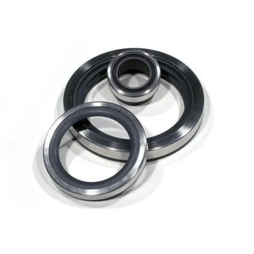 Steal Oil Seal - Color: Silver