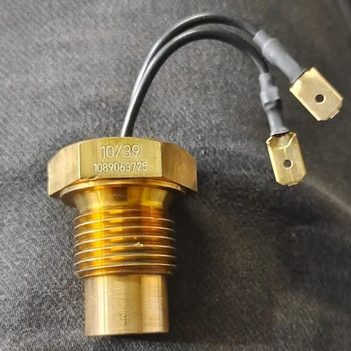 100 Degree C Brass Temperature Sensor - Finishing: Polished