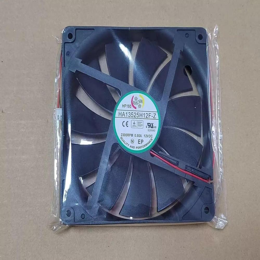 HA13525H12F-Z Axial Fan 12V-0.50A DC Brushless Air Cooling Fan 2300 RPM 135 * 135 * 25mm 2Wire