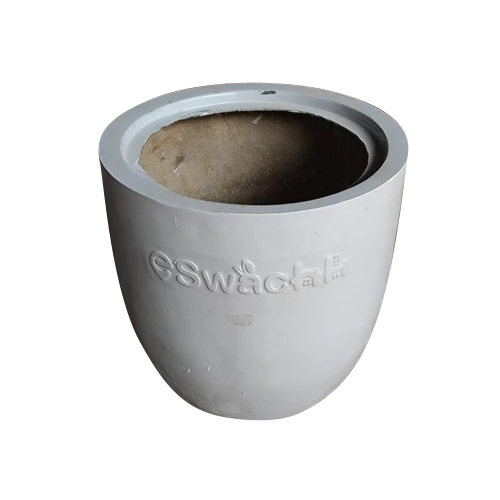 Frp Fiberglass Flower Pot - Color: Grey