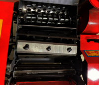 Grass Chopper Machine, Shredding Machine And Crushing Machine - Color: Red