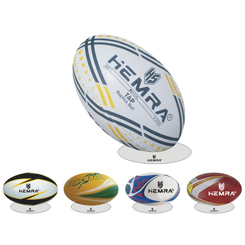 Hs-Rb-Match Rugby Ball - Color: Multicolour