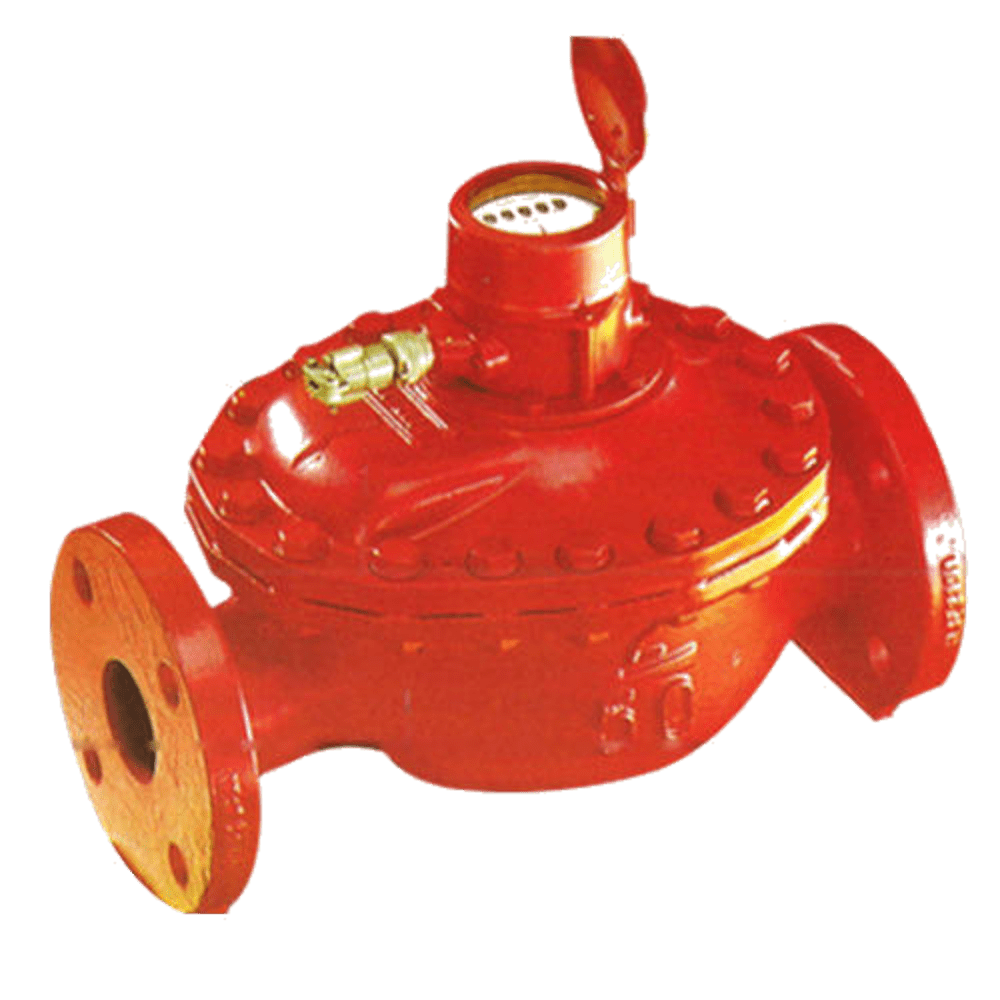 Kent Oil Flow Meter For Diesel Tanker , Lubricants , Oil Tanks - Color: Red