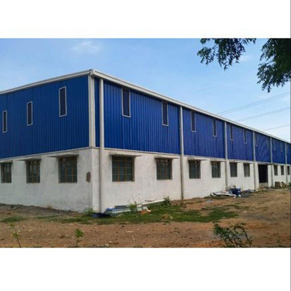 Steel Frame Structure Service - Mild Steel Material, Gray Color | Comprehensive Online/offline Payment Solutions, Pan India Availability