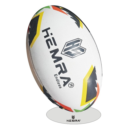 Hs-Match Rugby Ball - Color: White