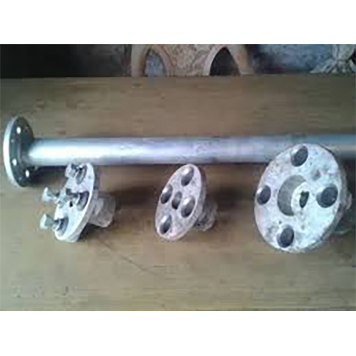 Drive Shaft And Coupling - Color: Silver