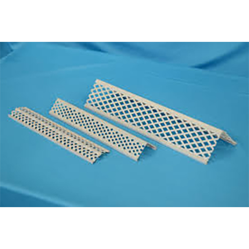 PVC Perforated V Bar - PVC Material, Various Sizes Available, Blue Color | Industrial Usage, Warranty Included