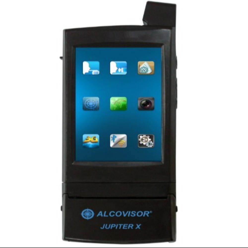 Alcovisor Jupiter X Alcohol Breath Analyser. - Color: Black