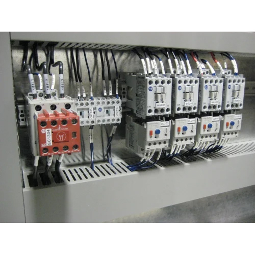 Electric Control Panel - Rated Voltage 415V, Rated Current 6300A | Powder Coated, IP66 Protection Level, 50Hz Frequency, 1-Year Warranty