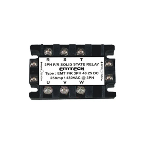 Three Phase Solid State Relay - Color: Black