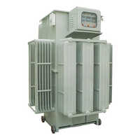 Servo Voltage Transformer - Metal, 440 Volt, 50 Hertz | Three-phase Voltage Stabilizer For Industrial Use